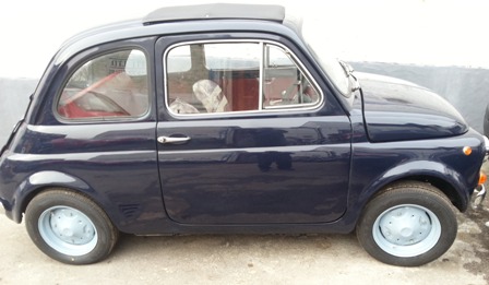 Fiat 500 F For Sale Blu Scuro
